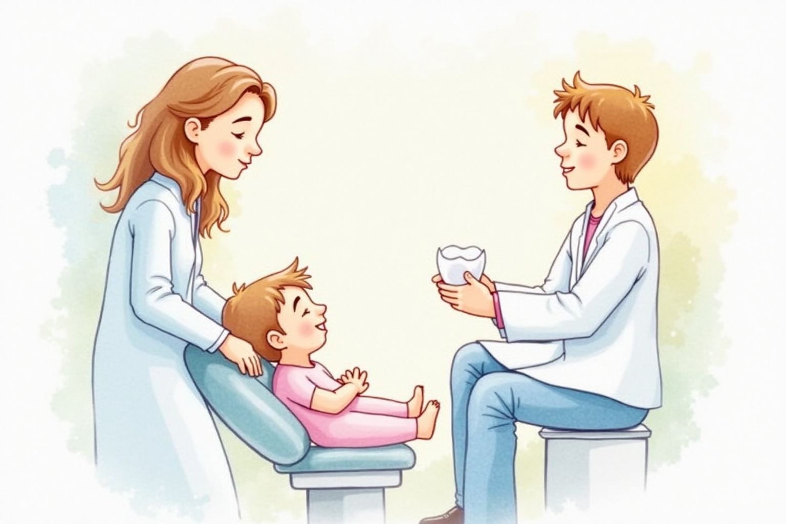 Baby first dental visit